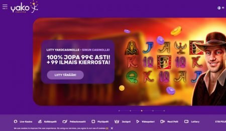 Yako Casino etusivu