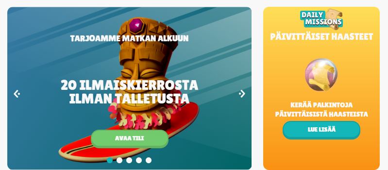 Cashmio Casino bonukset