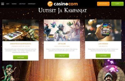 Casino.com kampanjat