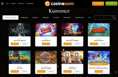 casino.com kasinopelit