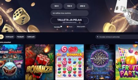 HighRoller Casino etusivu