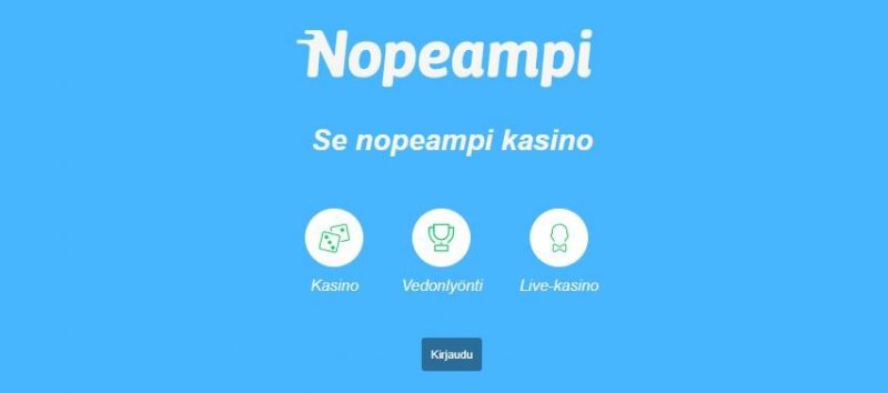 Nopeampi ulkoasu