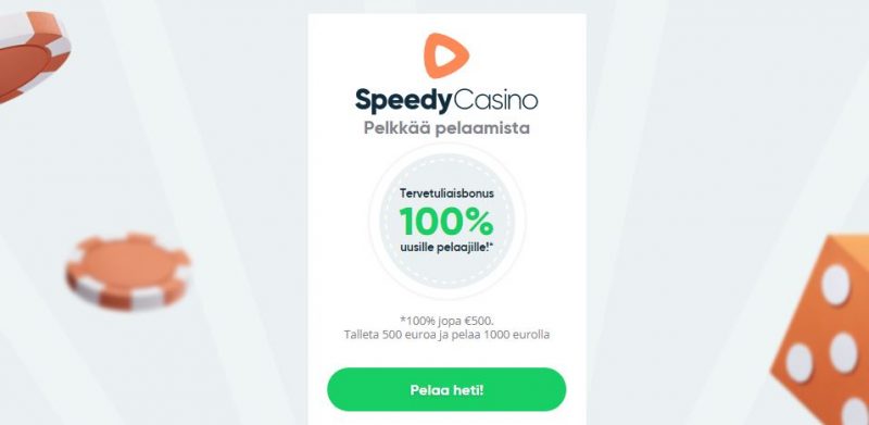 Speedy Casino pelkkää pelaamista