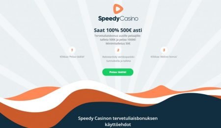 Speedy casino etusivu tervetulobonus