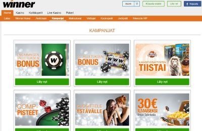 Winner Casino kampanjat