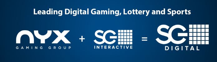 nyx gaming sekä sg digital ovat suurta perhettä