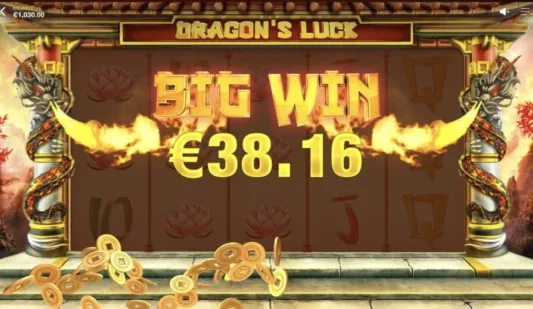 Dragon's Luck iso voitto