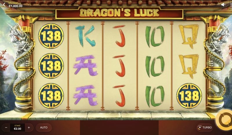 Dragon's Luck peruspeli