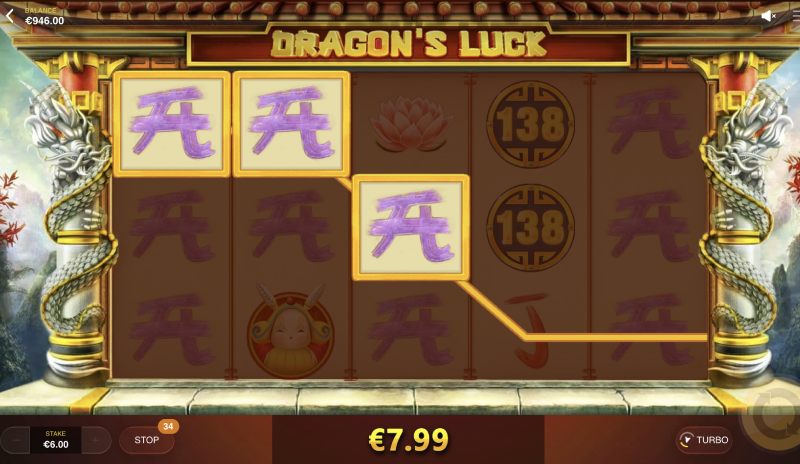Dragon's Luck voitto