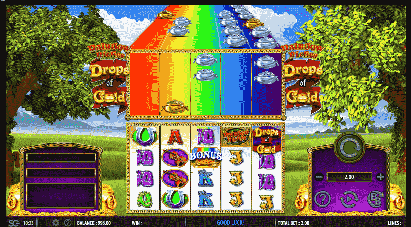 Rainbow Riches Drops of Gold