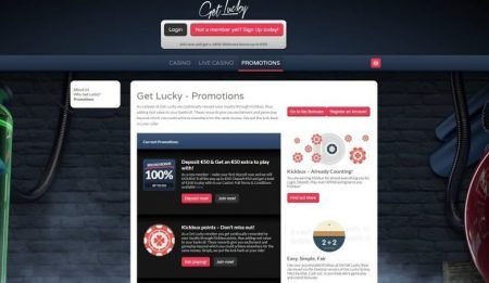 get lucky kampanjat