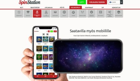 Spin Station Casino mobiilissa