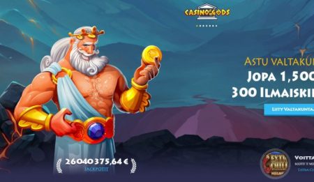 Casino Gods tervetuliainen