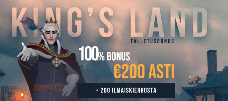 King Billy ensitalletusbonus