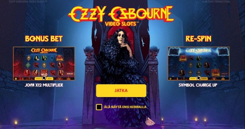 Ozzy Osbourne kolikkopelin erikoistoiminnot
