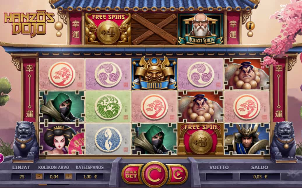 hanzo's dojo slotti