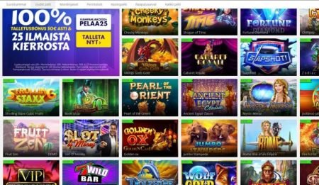 kaiser slots nettikasinon pelivalikoima