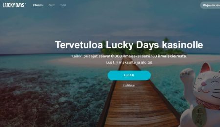 lucky days nettikasino