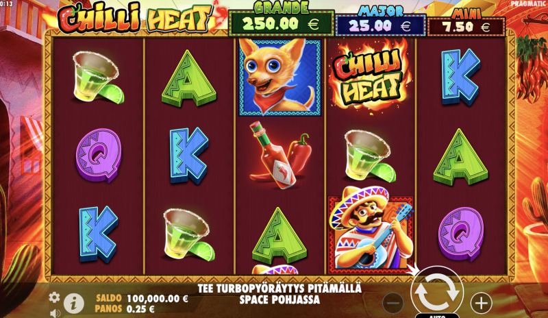 Chilli Heat peruspeli
