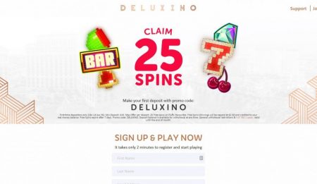 deluxino tervetulobonus