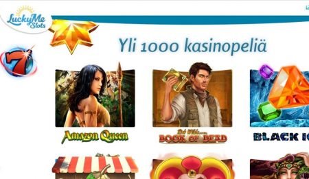 luckyme slots kasinolla yli 1000 peliä