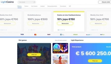 lightcasino etusivu