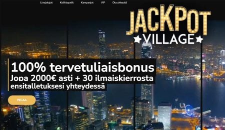 Jackpot Village etusivu