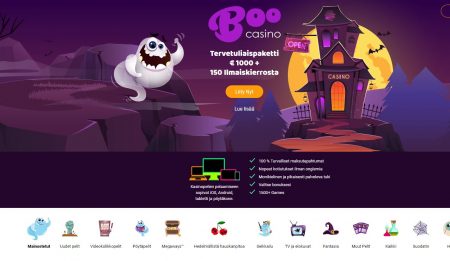 Boo Casino etusivu