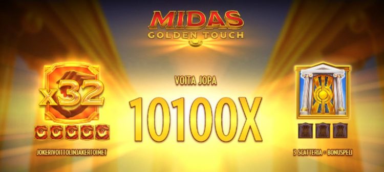 Midas Golden Touch alkunäyttö