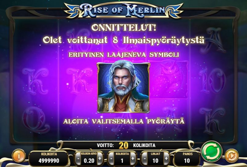 Rise of Merlin -ilmaiskierokset alkamassa