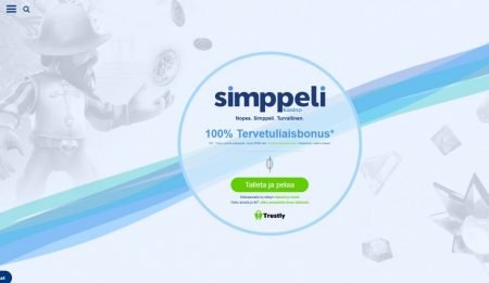 Simppeli kasino etusivu ja tervetuliaisbonus