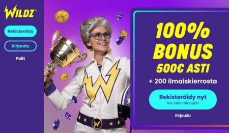 Wildz casino etusivu