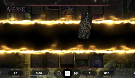 Arcane Reel Chaos pelinäkymä
