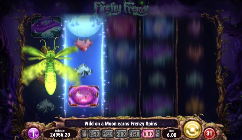 Firefly Frenzy pelinäkymä