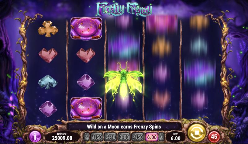 Firefly Frenzy symbolit