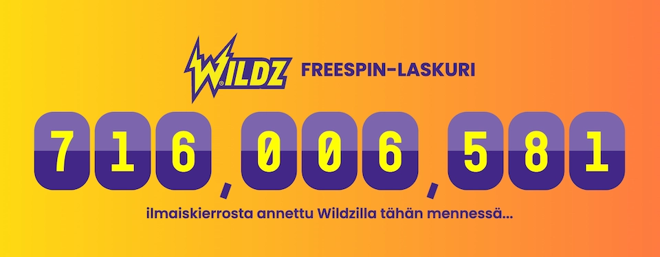 Wildz Casinon ilmaiskierroslaskuri