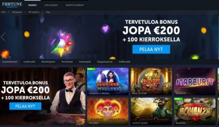 Fortune Jackpots etusivu