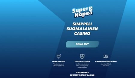 SuperNopea casino etusivu