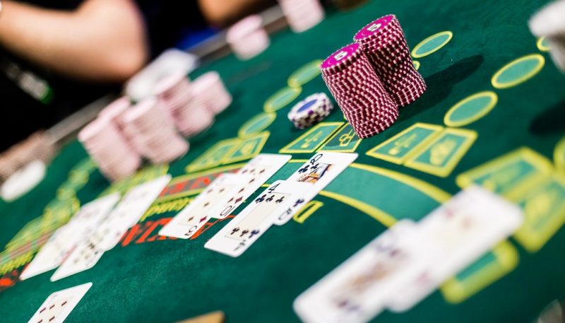 Texas Hold'em pelipöytä