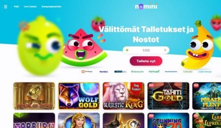 Nomini Casino etusivu