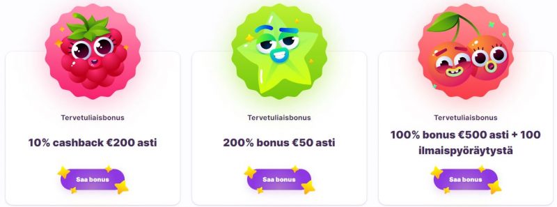 Nomini casino tervetuliasbonukset