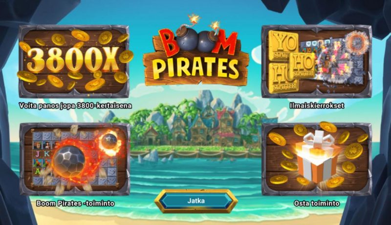 Boom Pirates toiminnot