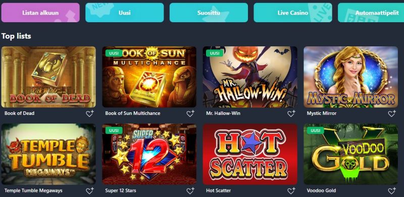 Buran casino pelit