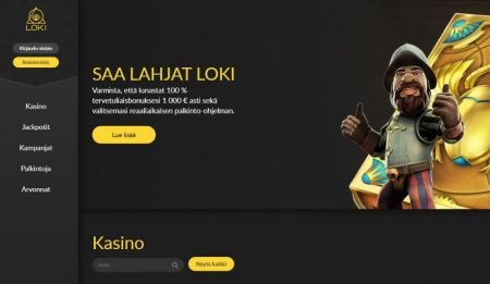 Loki Casino etusivu