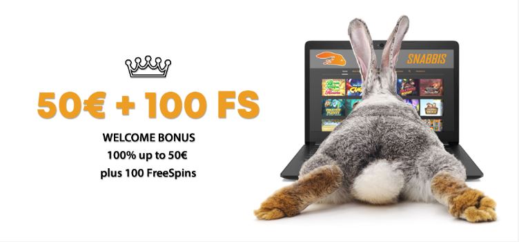 Snabbis casino tervetuliainen