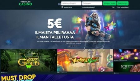 The Online Casino etusivu