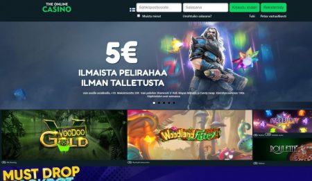 The Online Casino etusivu