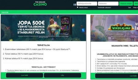 The Online Casino kampanjat