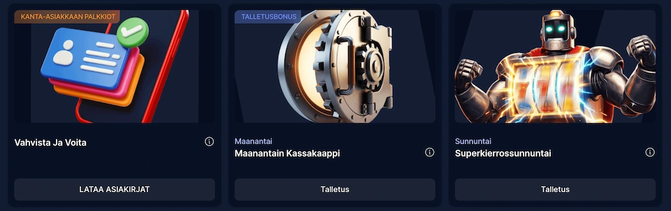 Netbet Casinolla on voimassa useita kampanjoita