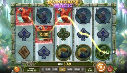 Rainforest Magic voitto